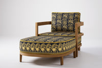Rome Outdoor Ottoman Teak (Boteh)