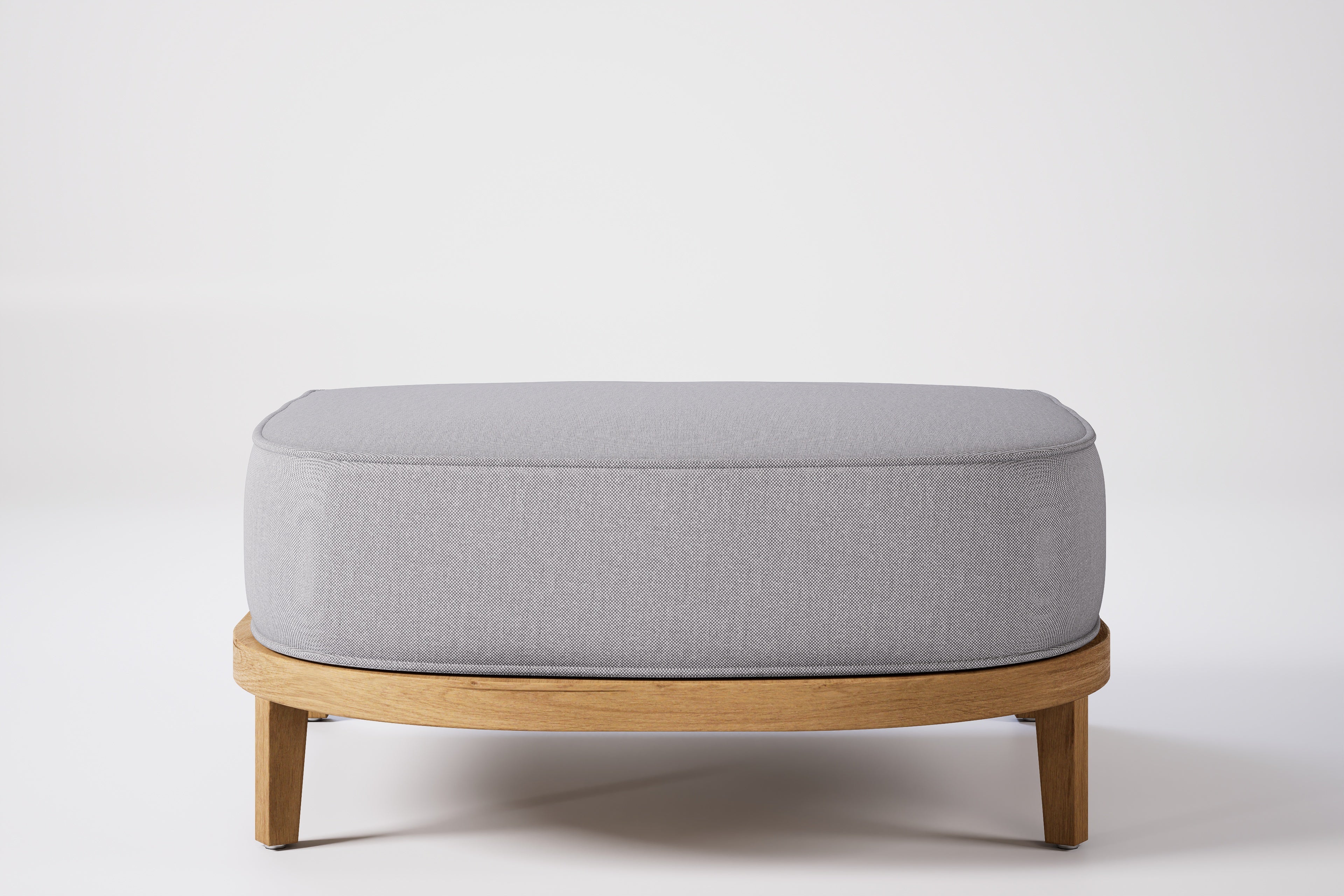 Rome Outdoor Ottoman Teak