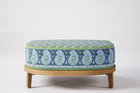 Rome Outdoor Ottoman Teak (Boteh)