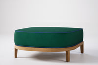 Rome Outdoor Ottoman Teak