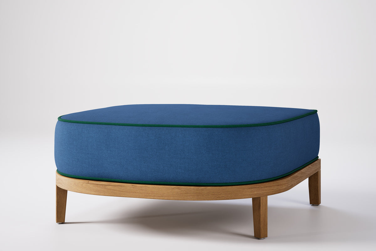 Rome Outdoor Ottoman Teak