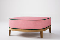 Rome Outdoor Ottoman Teak