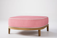 Rome Outdoor Ottoman Teak