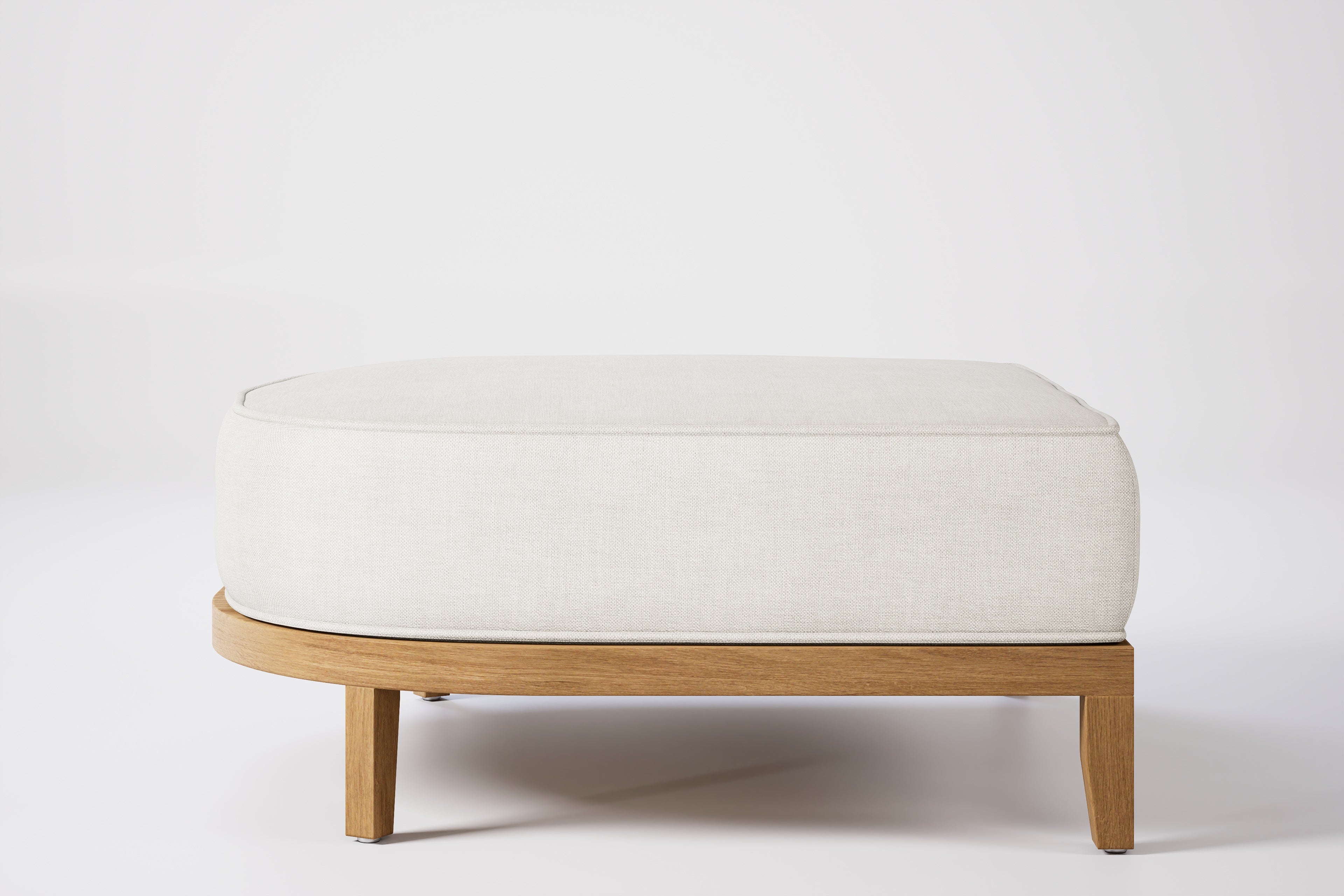 Rome Outdoor Ottoman Teak