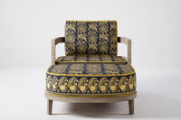 Rome Outdoor Ottoman Teak (Boteh)