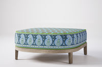Rome Outdoor Ottoman Teak (Boteh)