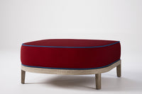 Rome Outdoor Ottoman Teak