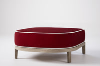 Rome Outdoor Ottoman Teak