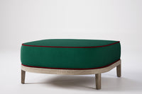 Rome Outdoor Ottoman Teak