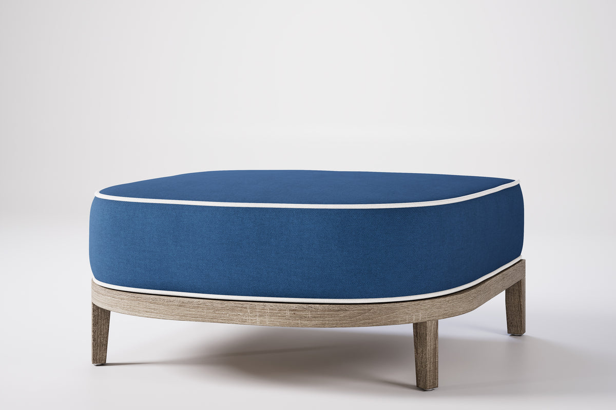 Rome Outdoor Ottoman Teak