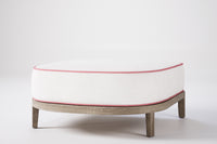 Rome Outdoor Ottoman Teak