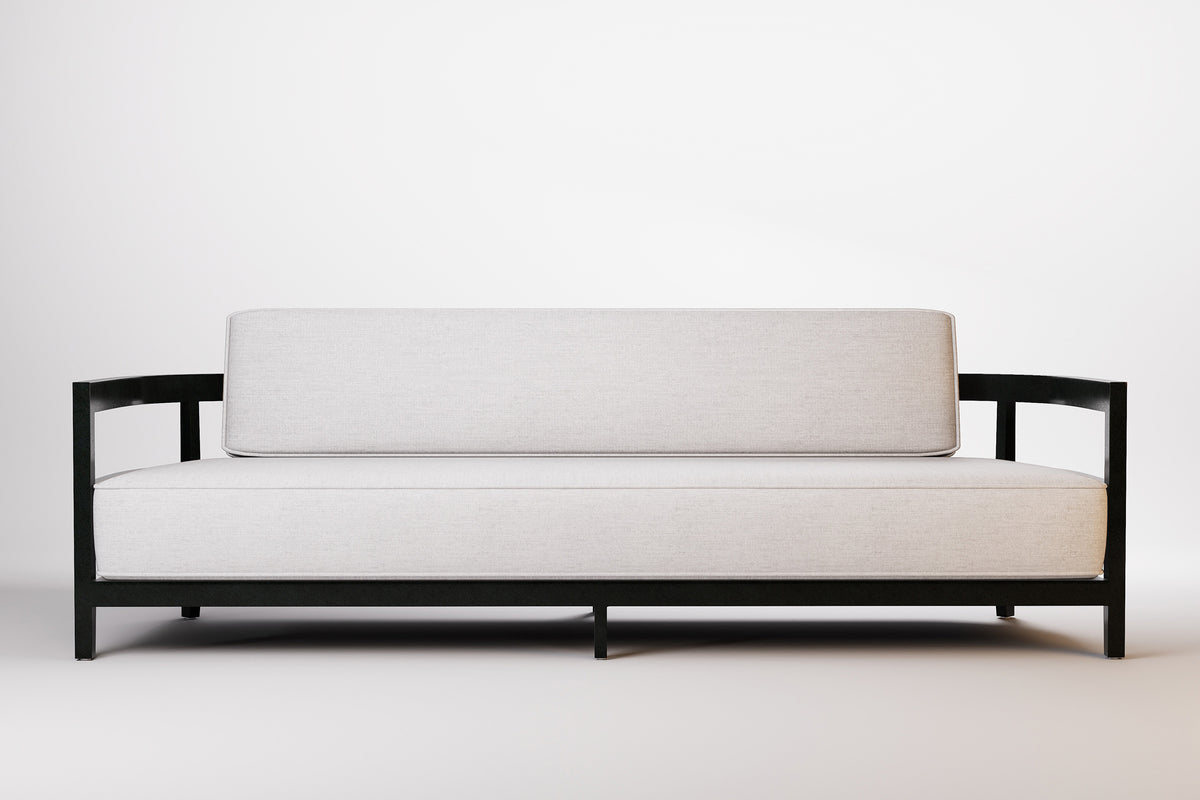 Rome Outdoor Sofa 3 Seat Aluminium