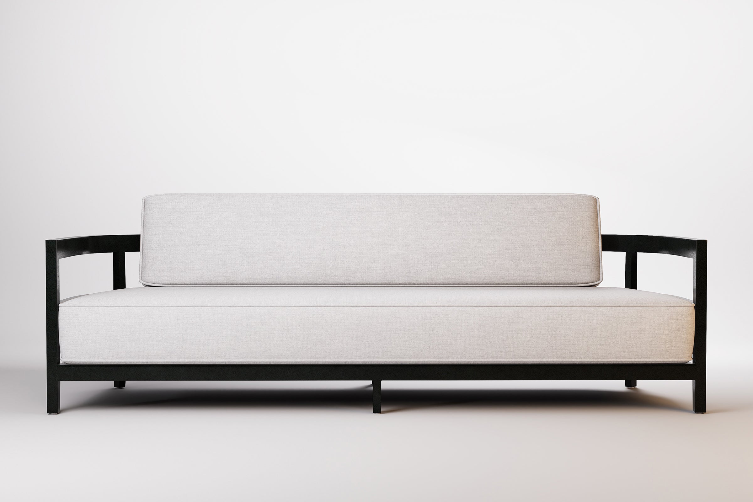 Rome Outdoor Sofa 3 Seat Aluminium