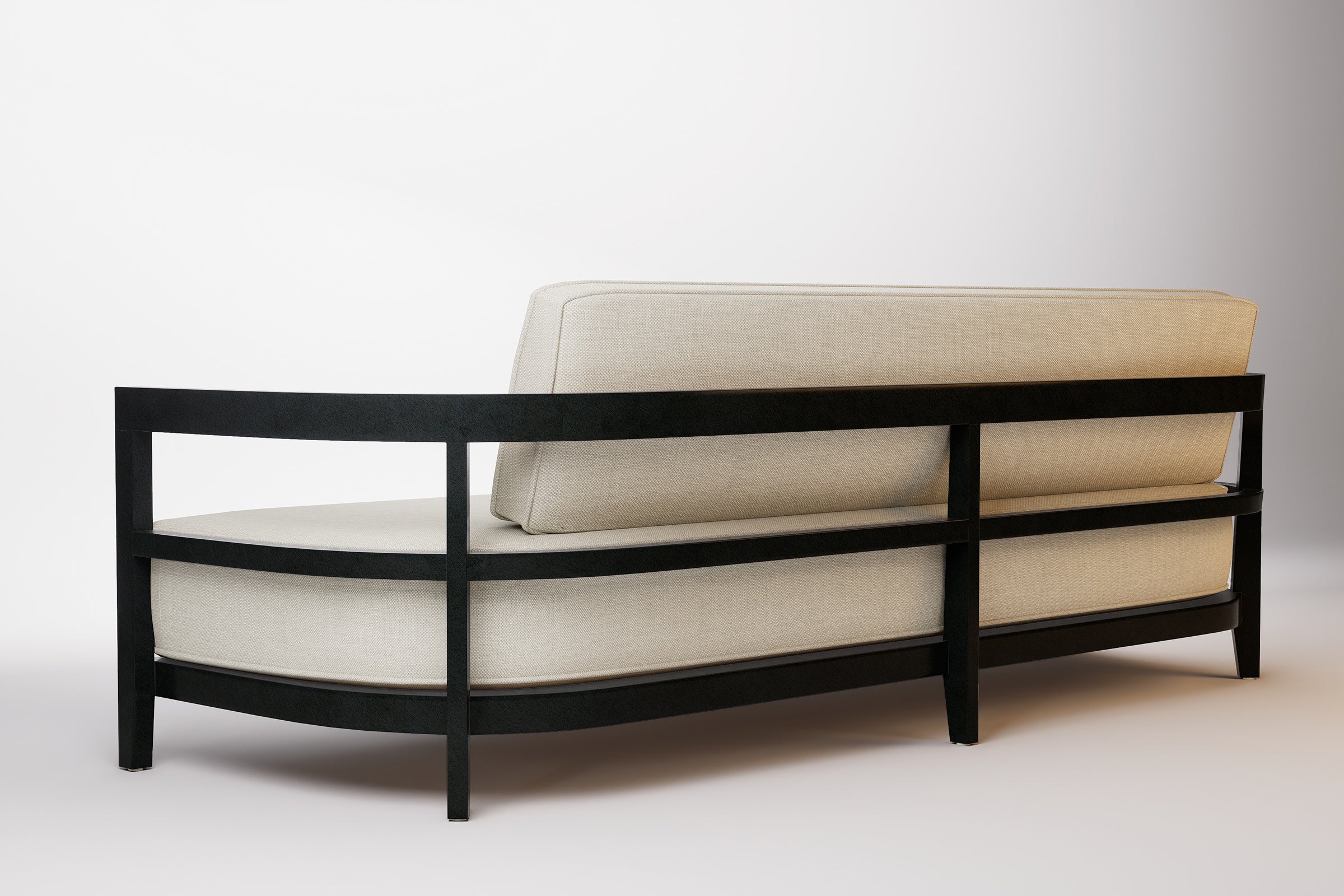 Rome Outdoor Sofa 3 Seat Aluminium