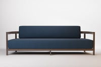 Rome Outdoor Sofa 3 Seat Aluminium