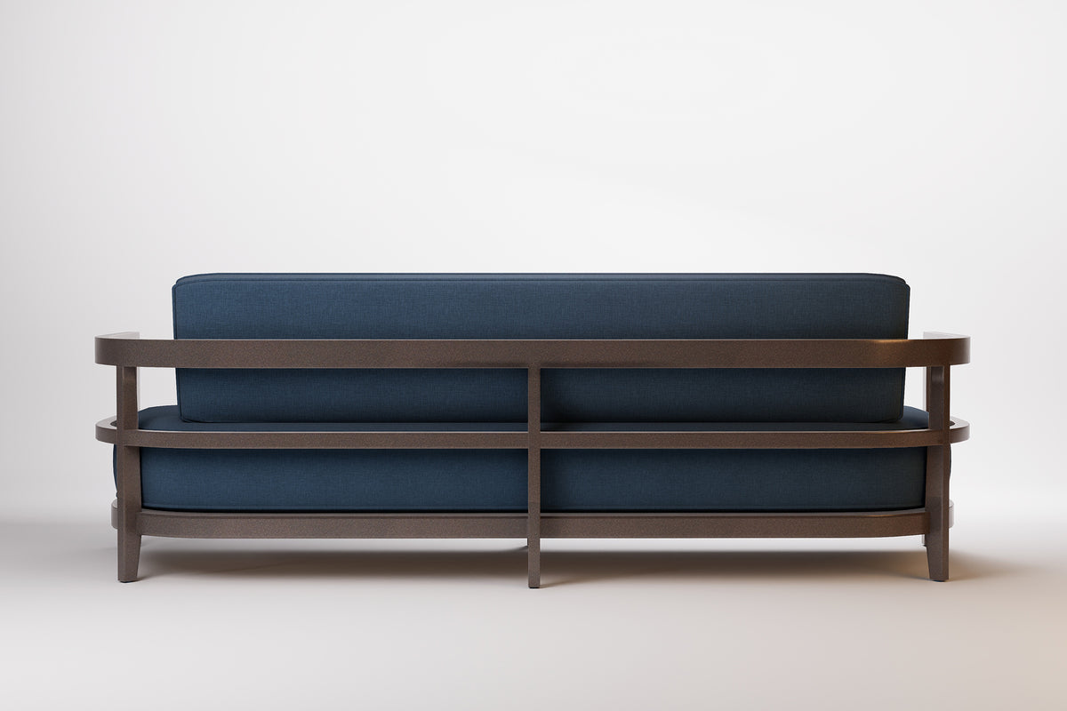 Rome Outdoor Sofa 3 Seat Aluminium