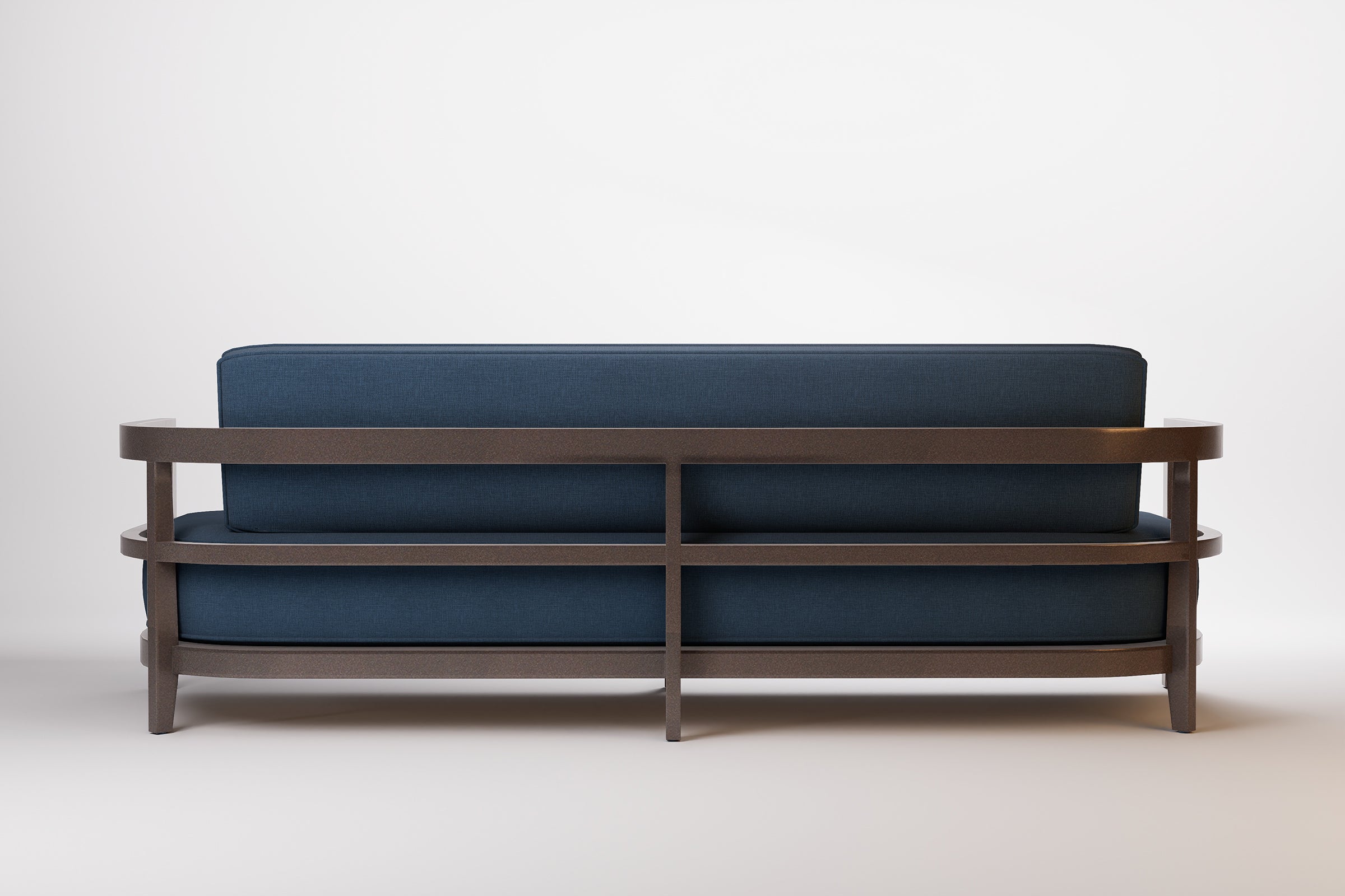 Rome Outdoor Sofa 3 Seat Aluminium