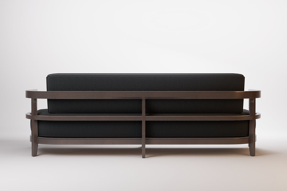 Rome Outdoor Sofa 3 Seat Aluminium