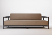Rome Outdoor Sofa 3 Seat Aluminium