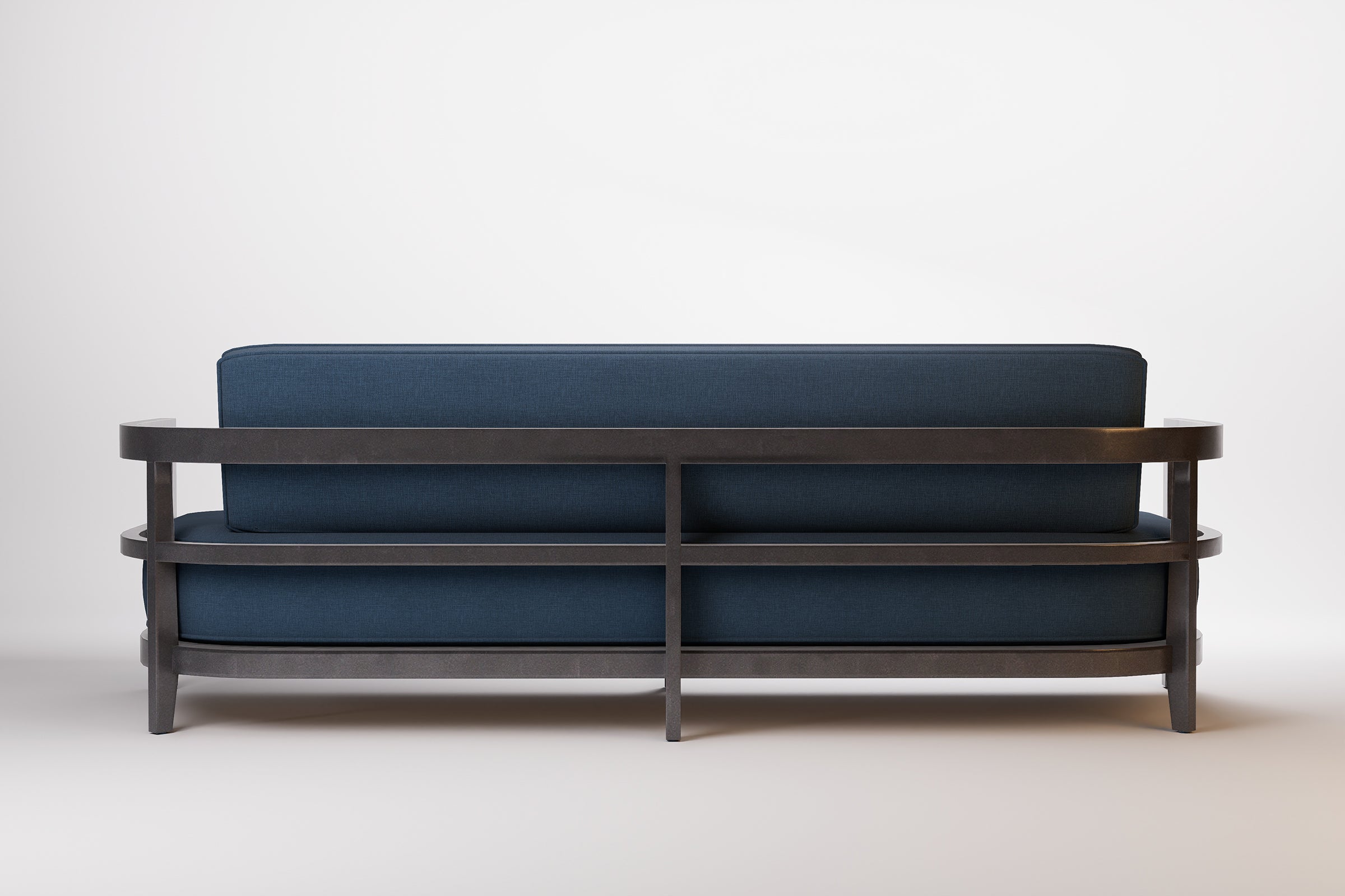 Rome Outdoor Sofa 3 Seat Aluminium