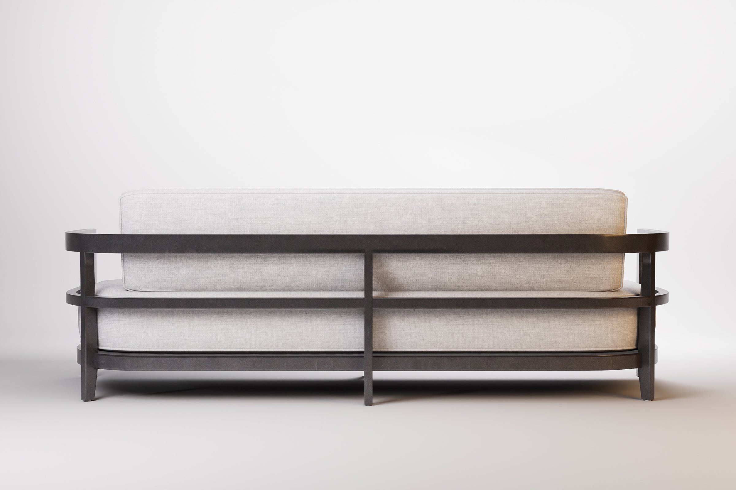 Rome Outdoor Sofa 3 Seat Aluminium