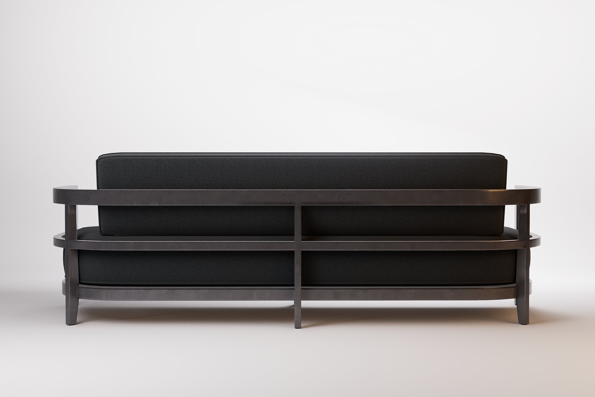 Rome Outdoor Sofa 3 Seat Aluminium