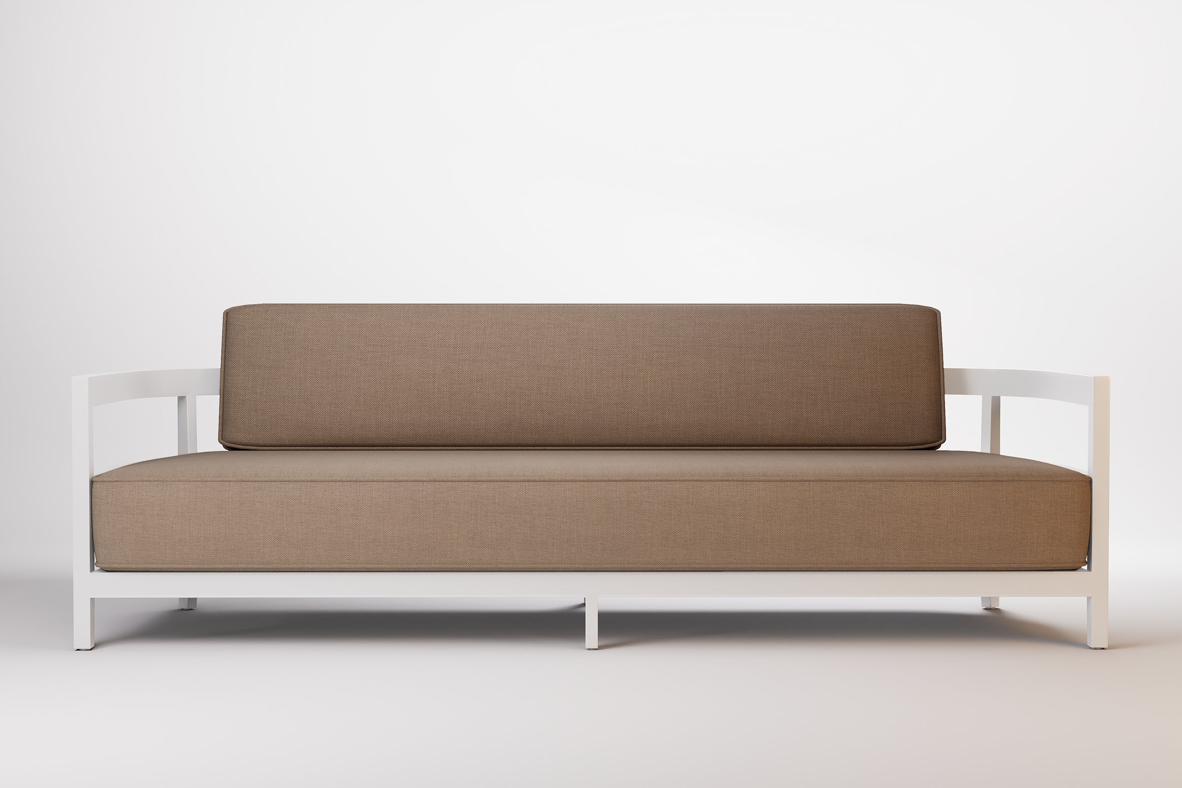 Rome Outdoor Sofa 3 Seat Aluminium