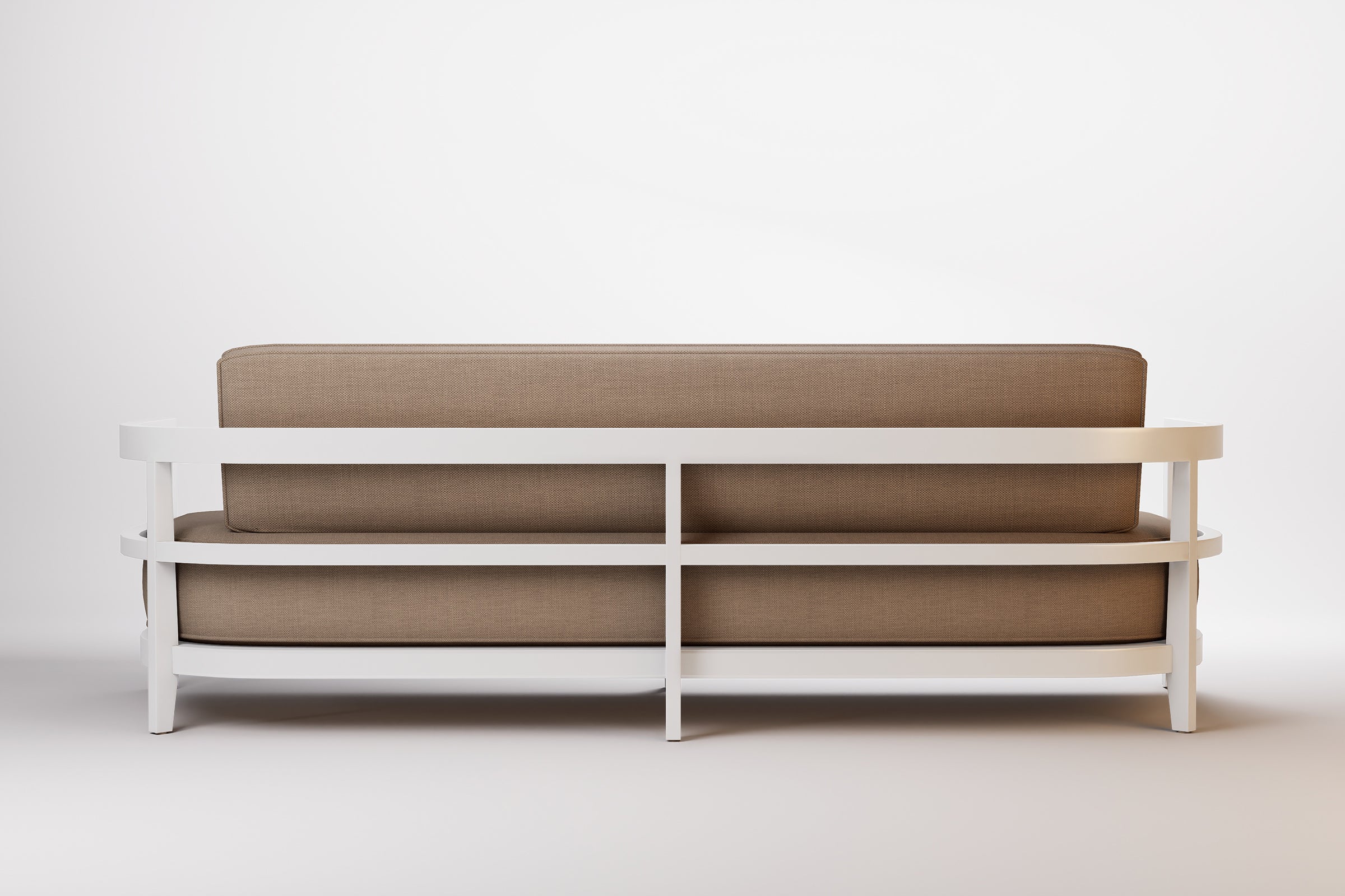 Rome Outdoor Sofa 3 Seat Aluminium