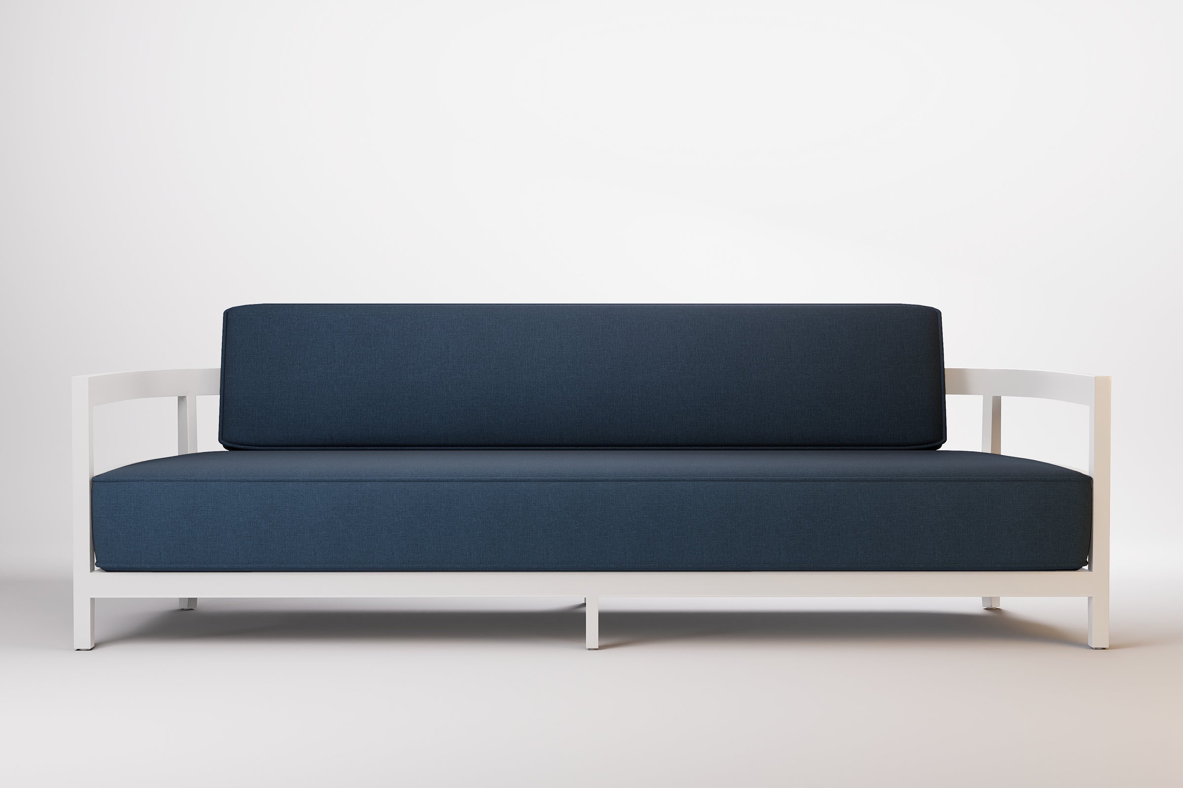 Rome Outdoor Sofa 3 Seat Aluminium