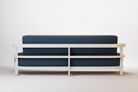 Rome Outdoor Sofa 3 Seat Aluminium