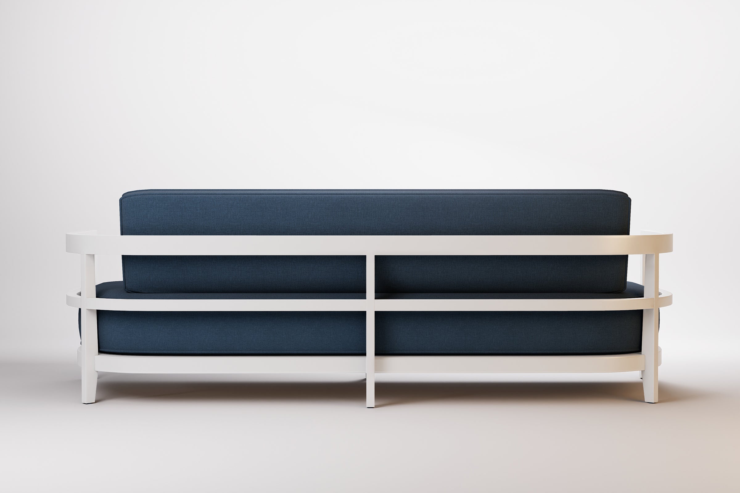 Rome Outdoor Sofa 3 Seat Aluminium