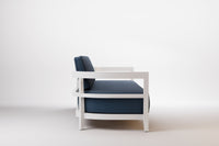 Rome Outdoor Sofa 3 Seat Aluminium