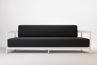 Rome Outdoor Sofa 3 Seat Aluminium