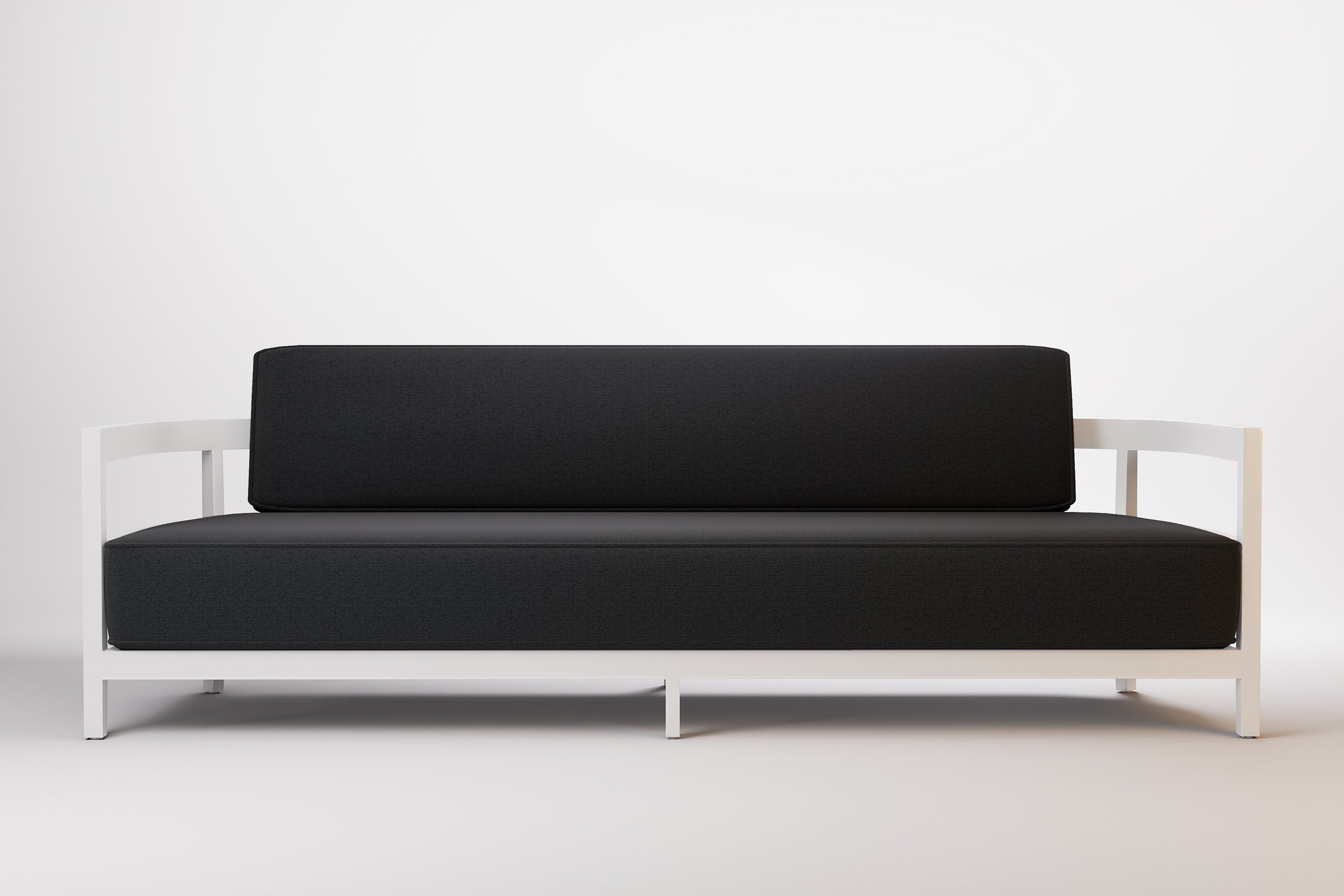 Rome Outdoor Sofa 3 Seat Aluminium