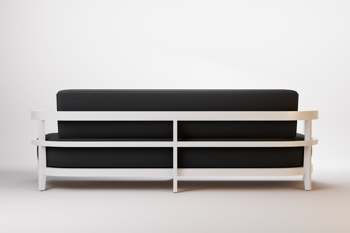 Rome Outdoor Sofa 3 Seat Aluminium