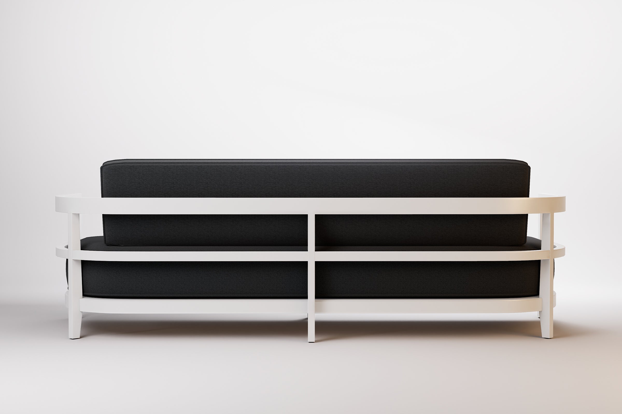 Rome Outdoor Sofa 3 Seat Aluminium