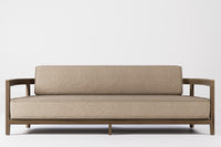 Rome Outdoor Sofa 3 Seat Teak