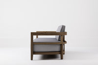 Rome Outdoor Sofa 3 Seat Teak