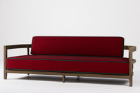 Rome Outdoor 3 Seat Sofa Teak