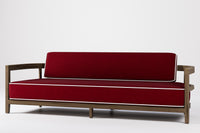 Rome Outdoor 3 Seat Sofa Teak