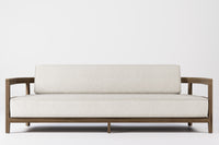 Rome Outdoor Sofa 3 Seat Teak