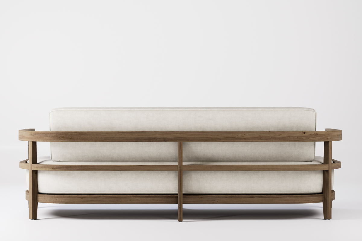 Rome Outdoor Sofa 3 Seat Teak