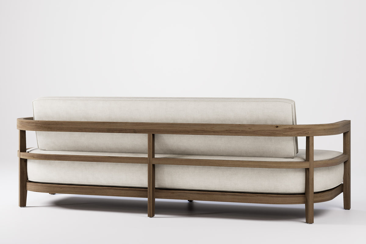 Rome Outdoor Sofa 3 Seat Teak