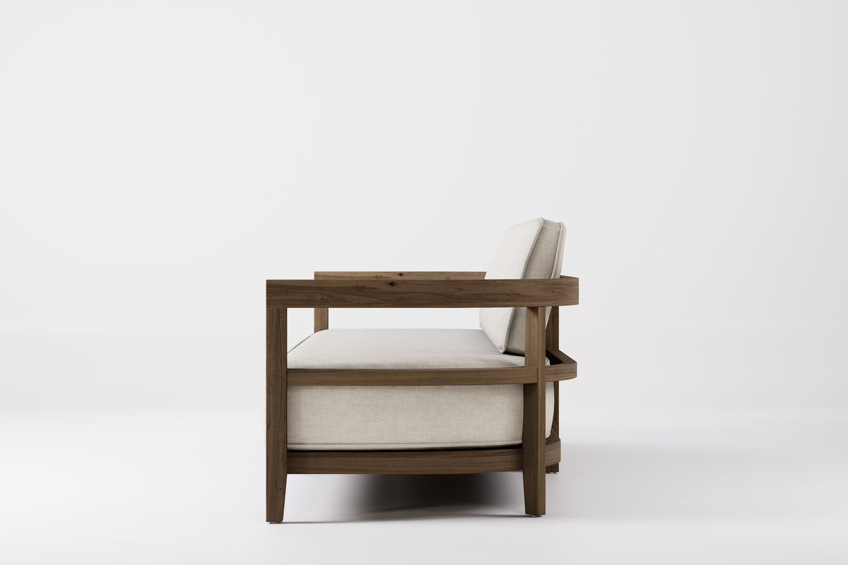 Rome Outdoor Sofa 3 Seat Teak