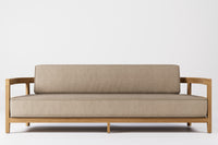 Rome Outdoor Sofa 3 Seat Teak