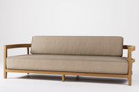 Rome Outdoor Sofa 3 Seat Teak