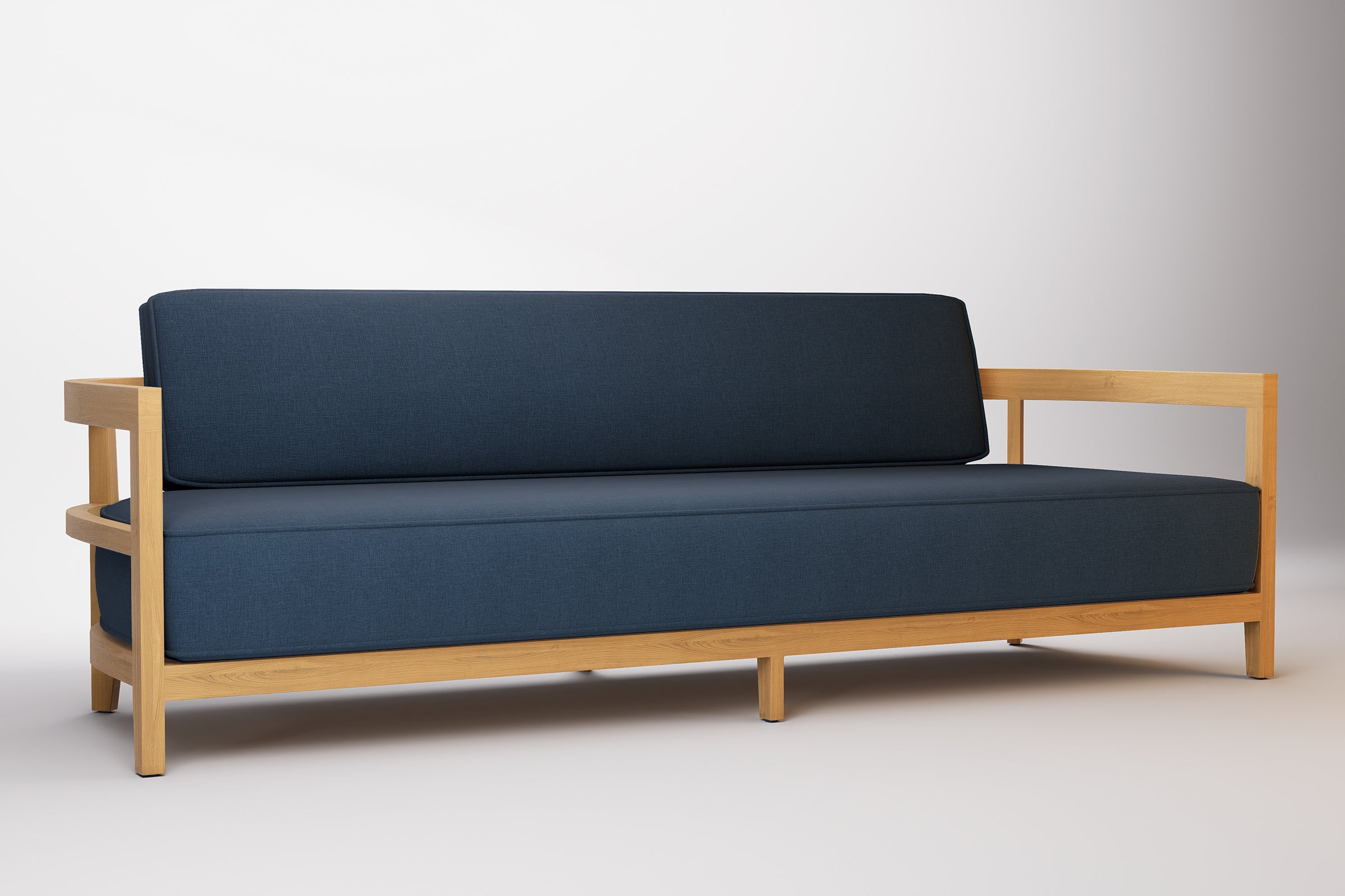 Rome Outdoor Sofa 3 Seat Teak