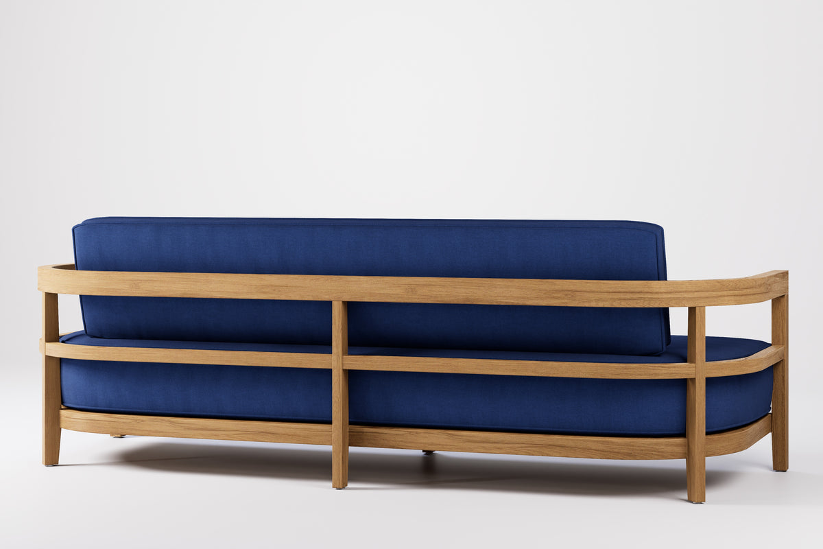 Rome Outdoor Sofa 3 Seat Teak