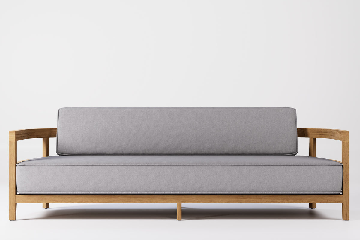 Rome Outdoor Sofa 3 Seat Teak