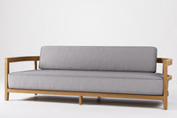 Rome Outdoor Sofa 3 Seat Teak